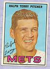 1967 Topps #59 Ralph Terry New York Mets Clean Crisp Ca