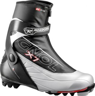 Brand New In Box Rossignol Cross County Ski Boots X7 Skate Silver 