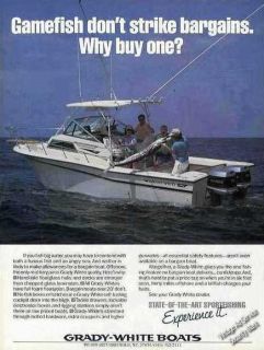 1985 Grady White Boats State Of The ​Art Sportfishing Ad