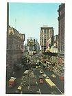 TIMES SQUARE NEW YORK CITY CROSSROADS OF THE WORLD 1960S CHROME 
