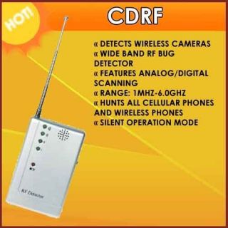 Wireless Camera and Voice Recorder Detector Counter Surveillance