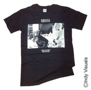 Nirvana Bleach Album Cover T Shirt   Indie Collective Special