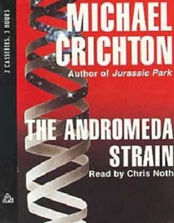 The Andromeda Strain Set by Michael Crichton 1994, Cassette 