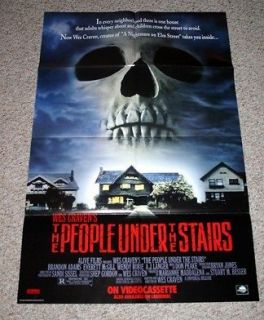 PEOPLE UNDER THE STAIRS Poster VHS Promo Wes Craven Ving Rhames