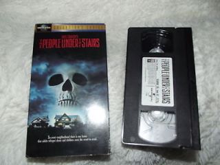 The People Under the Stairs RARE VHS 1999 COLLECTORS ED