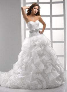   by maggie sottero wedding dress bridal gown custom size 8/10/12