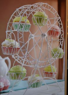   Metal Ferris Wheel Cupcake Holder * Birthday * Cup Cake Display * New
