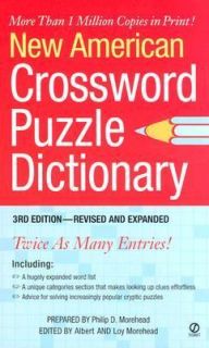 New American Crossword Puzzle Dictionary 2004, Paperback, Revised 