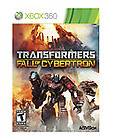 TRANSFORMERS FALL OF CYBERTRON TRANSFORMER GAME XBOX 360 BRAND NEW 