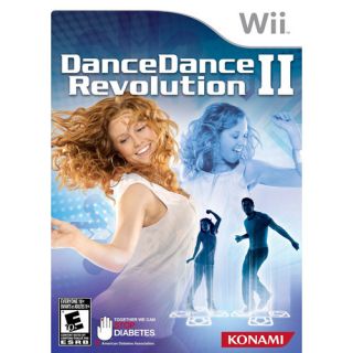 Nintendo Wii DDR 2 Dance Dance Revolution II Game + Mat Bundle Kit 