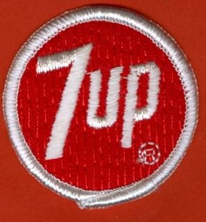 VERY NICE FACTORY 25 LOT OF 7 UP CLOTH PATCHES
