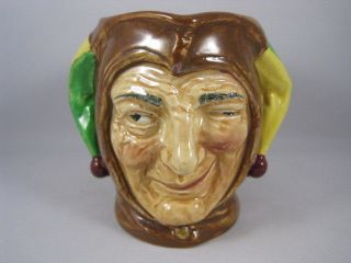 Royal Doulton Porcelain Toby Character Jug Mug “The Jester”