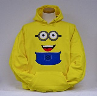 Despicable me minion clothing hoodie hooded sweatshirt