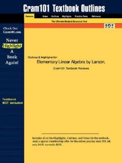 Elementary Linear Algebra by David C. Falvo, Cram101 Textbook Reviews 