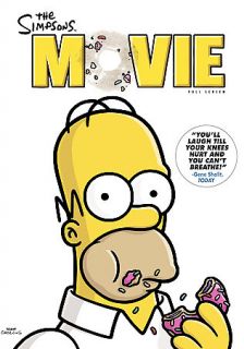 The Simpsons Movie DVD, 2007, Full Frame