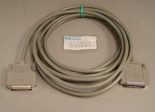 Genuine HP 40242M RS 232C Serial Cable 25 Pin M To 25 Pin M   5.0m (16 