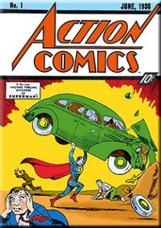 DC Comics Superman Action Comics #1 Comic Book Cover MAGNET