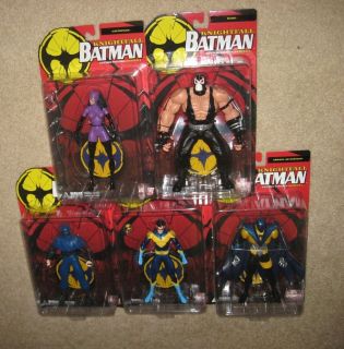 BATMAN KNIGHTFALL DC Direct Figure Set~Bane/Catwoman/Nightwing/Azrael 