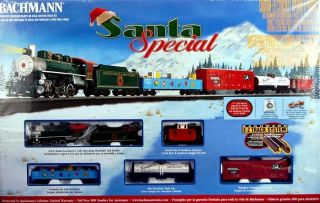 Bachmann HO Scale Train Set Analog Santa Special Set 00707