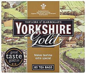 Yorkshire Tea Gold Tea Bags (80 per pack   250g)