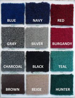 Boat Marine Pontoon Carpet 20 oz 6 Custom Length Color