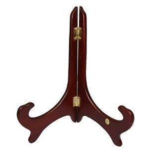 Decorative Rosewood Wooden Plate Stand Easel 4in #805/4