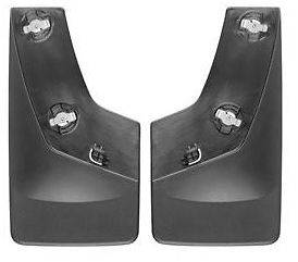 WEATHERTECH 120010 NO DRILL MUD FLAPS BLACK REAR PAIR FOR CHEVROLET 