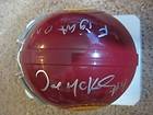 Joe McKnight Signed Auto Autographed USC Trojans Football Mini Helmet 
