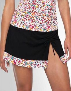 Gottex Profile $84 Spring Daisy Skirted Swimsuit Bottom Size 10 NWOT 