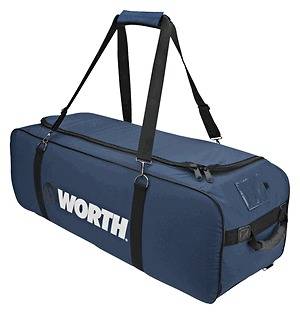   Navy Blue XL Wheeled Baseball/Softb​all Equipment Roller Player Bag