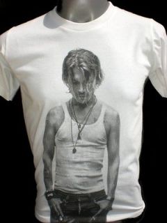 Johnny Depp T Shirt S M L XL Jack Sparrow Pirates of the Caribbean 
