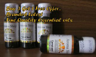  Get 1 Free 100% Pure Therapeutic Grade Essential Oil R K Aroma Shop