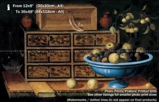 Writing Desk With Small Chest Fruit Bowl Pedro De Camprobin Unknownto 