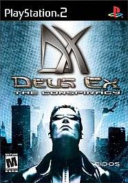 Deus Ex The Conspiracy Sony PlayStation 2, 2002