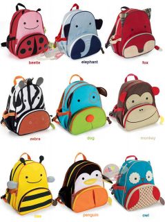 BABY Toddlers Kid ZOO ANIMAL BACKPACK Bag/ SCHOOL BAG ASSORTED For 