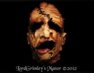   Flesh Face Halloween Mask Prop Horror Tom Devlin Horror Leatherface
