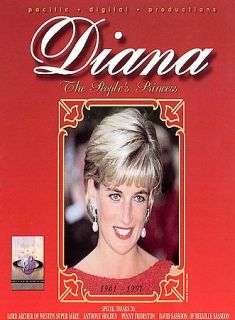 Diana The Peoples Princess DVD, 1999