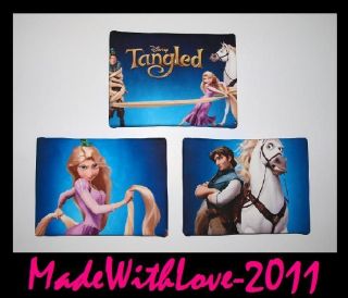 Tangled Rapunzel Set of 3 Canvas Pictures Bedroom Girls