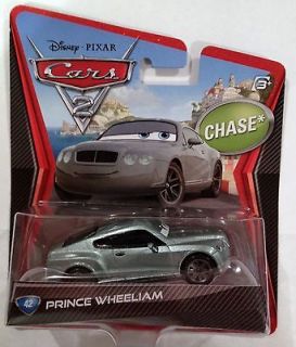 Disney Pixar Cars 2 CHASE PRINCE WHEELIAM #42 NEW Diecast   Ready to 