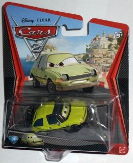 ACER WITH TORCH #34   Cars 2 Disney Pixar diecast Peter Jacobson Taub 
