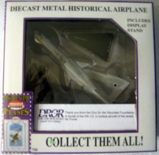 KFIR C2 Diecast Metal Historical Airplane 1/100 BRAND NEW Israeli Air 