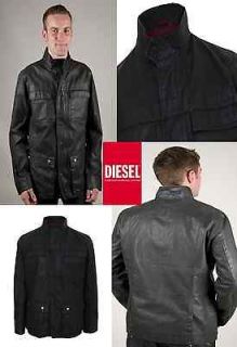 diesel leather jacket in Mens Clothing