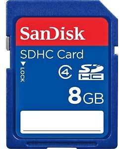 8GB SDHC MEMORY CARD FOR FUGIFILM FINEPIX Z30 Z300 Z35