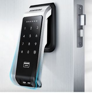 Samsung Digital Door Lock SHS 6600 security push pull innovation EZON 