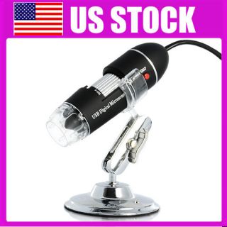   Pixels 400X 8 LED USB Digital Microscope Endoscope Camera Magnifier