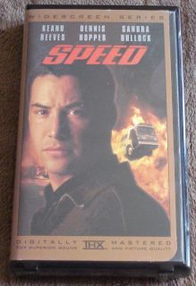 SPEED (vhs/widescree​n edition/THX/or​iginal clamshell case)