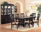 CROWN MARK SAVOY DINING ROOM SET TABLE 2 ARM CHAIRS 4 SIDE CHAIRS NEW 