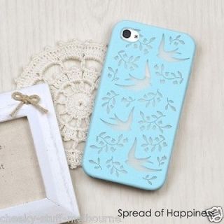 Soft Silicon iPhone 4S/4 Case Cover (Spread of Happiness)