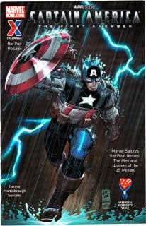 CAPTAIN AMERICA The First Avenger AAFES Exclusive Comic Book #11 