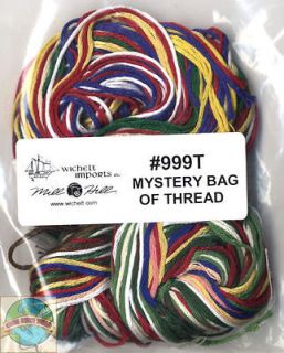 Mystery Bag of Assorted DMC Embroidery Cross Stitch Thread Floss #999T
